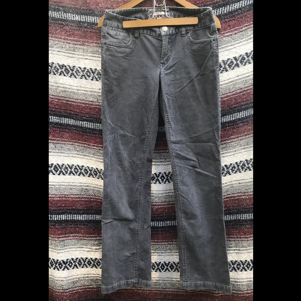 Grey J. Crew Bootcut Cords: 2R